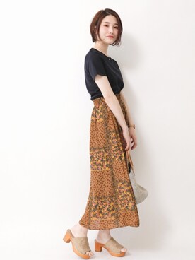 mizukiさん（レディース・160cm）の夏コーディネート