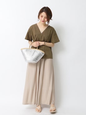 mizukiさん（レディース・160cm）の夏コーディネート