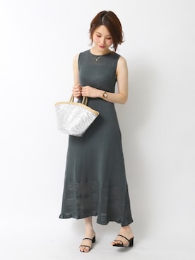 mizukiさん（レディース・160cm）の夏コーディネート