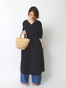 mizukiさん（レディース・160cm）の夏コーディネート