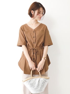 mizukiさん（レディース・160cm）の夏コーディネート