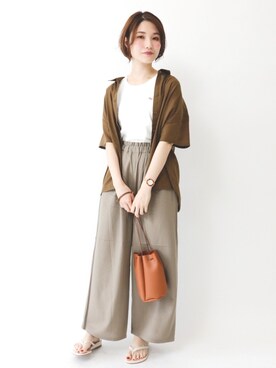 mizukiさん（レディース・160cm）の夏コーディネート