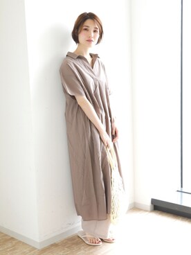 mizukiさん（レディース・160cm）の夏コーディネート