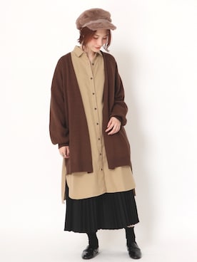 mizukiさん（レディース・160cm）の秋コーディネート