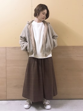 mizukiさん(レディース・160cm)の冬コーディネート