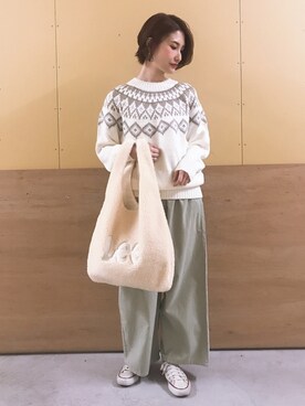 mizukiさん(レディース・160cm)の冬コーディネート