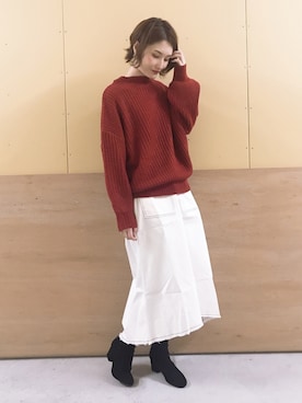 mizukiさん（レディース・160cm）の冬コーディネート