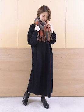 mizukiさん(レディース・160cm)の冬コーディネート