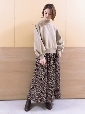 mizukiさん（レディース・160cm）の冬コーディネート