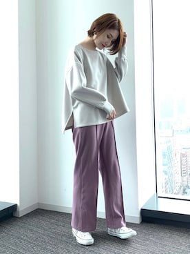 mizukiさん（レディース・160cm）の春コーディネート