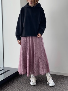 mizukiさん（レディース・160cm）の春コーディネート