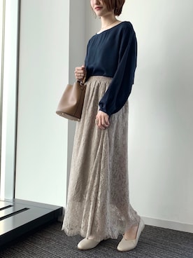 mizukiさん（レディース・160cm）の春コーディネート