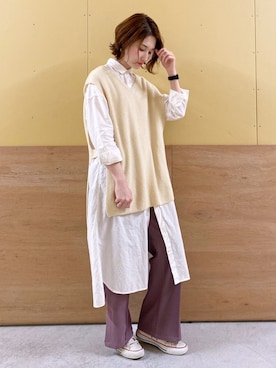 mizukiさん（レディース・160cm）の春コーディネート