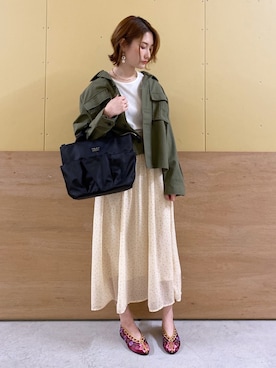 「カンフーシューズ」｜mizukiさん（レディース・160cm）の春コーディネート