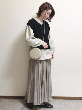 mizukiさん（レディース・160cm）の春コーディネート