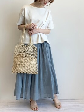 mizukiさん（レディース・160cm）の春コーディネート