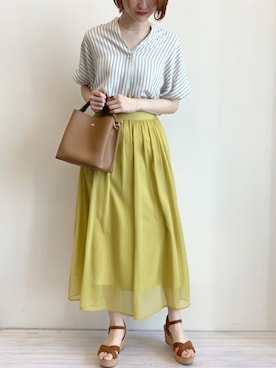 mizukiさん（レディース・160cm）の春コーディネート