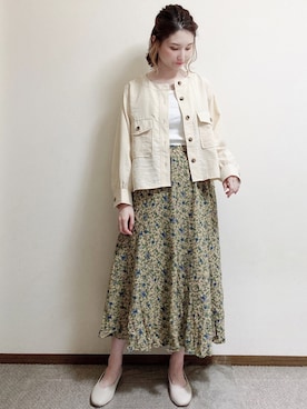 mizukiさん（レディース・160cm）の春コーディネート