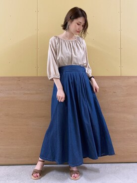 mizukiさん（レディース・160cm）の夏コーディネート