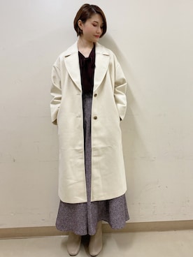 mizukiさん(レディース・160cm)の冬コーディネート