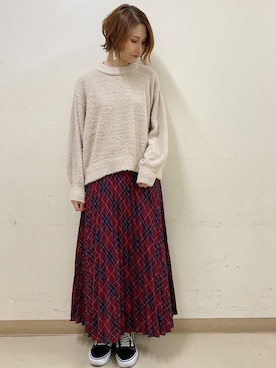 mizukiさん(レディース・160cm)の冬コーディネート