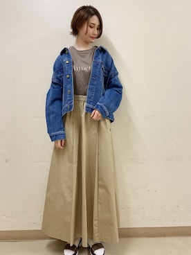 mizukiさん（レディース・160cm）の春コーディネート