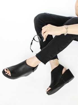 「Fin（フィン）のアイテム」を使った、mamiさん（レディース・157cm）の夏コーディネート