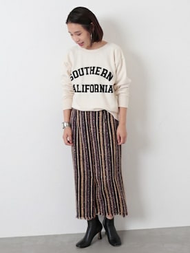 HATAYAMAさん（レディース・158cm）の夏コーディネート