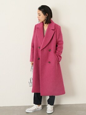 HATAYAMAさん（レディース・158cm）の冬コーディネート