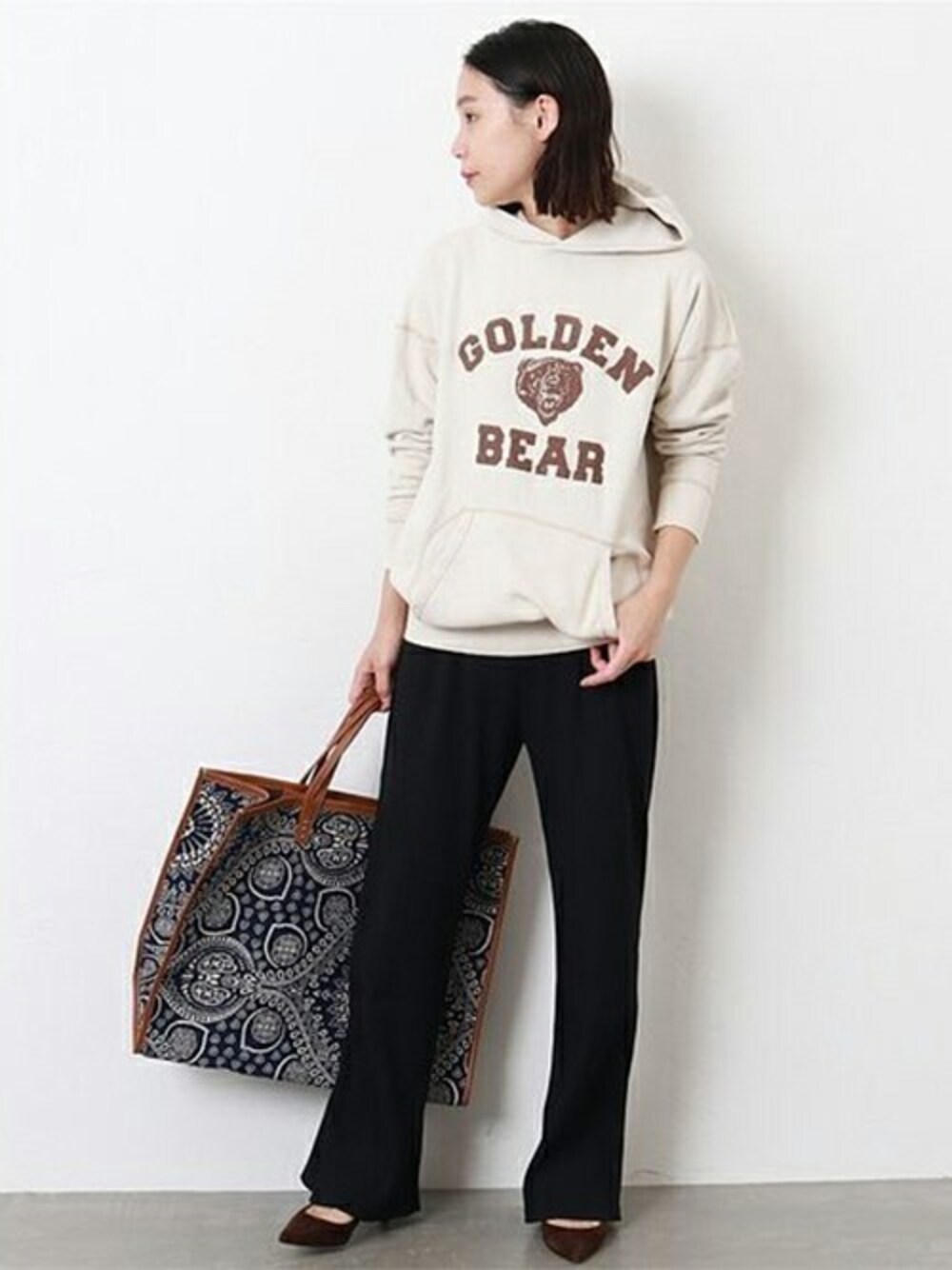 【Mixta】GOLDEN BEAR FOODIE：別注フードスウェット 20190902144605704_1000.jpg