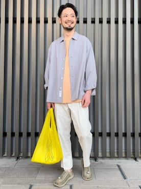「GLR/ lab」｜hiraさん（メンズ・176cm）の春コーディネート