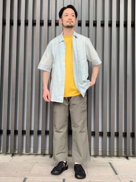 「☆柄シャツ」｜hiraさん（メンズ・176cm）の春コーディネート