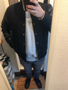 「ZIP FIVE（ジップファイブ）のアイテム（その他アウター）」を使った、MADさん（メンズ・180cm）の冬コーディネート