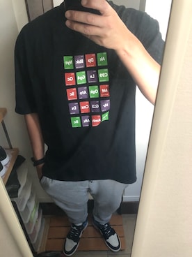 「Back Channel（バックチャンネル）のアイテム（トップス）」を使った、MADさん（メンズ・180cm）の春コーディネート