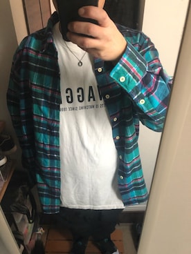 「SWAGGER（スワッガー）のアイテム（トップス）」を使った、MADさん（メンズ・180cm）の冬コーディネート