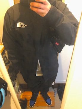 「エアジョーダン1」｜「アイテム（ジャケット/アウター）」を使った、MADさん（メンズ・180cm）の春コーディネート