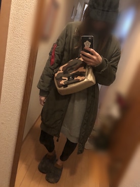「Rodeo Crowns（ロデオクラウンズ）のアイテム（ワンピース/ドレス）」を使った、asmiさん（レディース・158cm）の春コーディネート