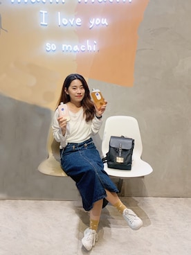 栗子🌰さん（レディース・150cm）の春コーディネート