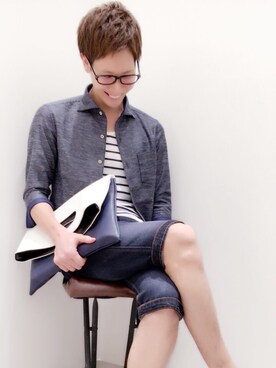 レニウムハイダウェイ イオンモール熊本さん(メンズ・170cm)の夏コーディネート