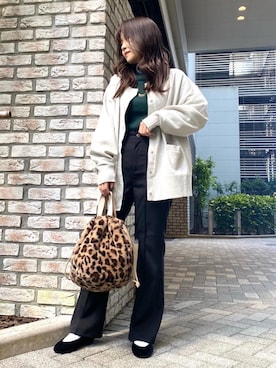 愛花さん（レディース・157cm）の秋コーディネート