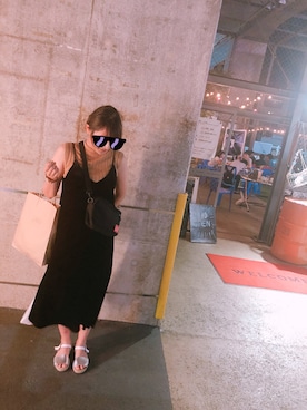 「友達コーデ」｜miyaさん（レディース・157cm）の夏コーディネート