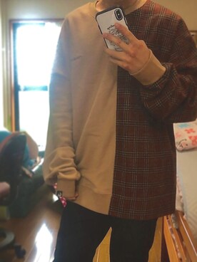 いっつーさんの（韓国ファッション #K | カンコクファッションシャープケイ）を使ったコーディネート