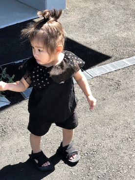 uniさん（キッズ・80cm）の夏コーディネート