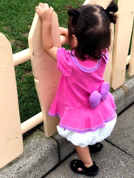 「zozio（ゾジオ）のアイテム」を使った、uniさん（キッズ・80cm）の秋コーディネート