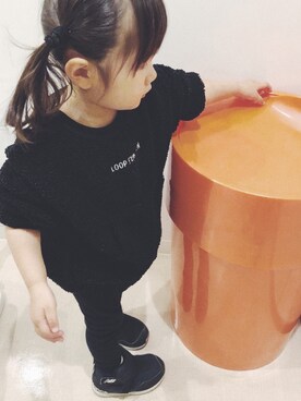 uniさん（キッズ・80cm）の冬コーディネート