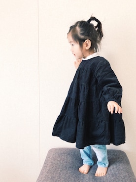 uniさん（キッズ・80cm）の冬コーディネート