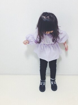 uniさん（キッズ・80cm）の春コーディネート