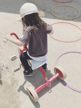 uniさん（キッズ・80cm）の春コーディネート