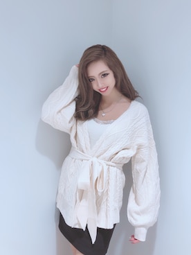 「LIPSERVICE（リップサービス）のアイテム（アンサンブル）」を使った、KANANさん（レディース・158cm）の秋コーディネート