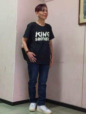 「TIDEWAY（タイドウェイ）のアイテム（腕時計）」を使った、ニャンベさん（レディース・161cm）の春コーディネート